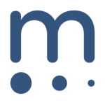 M logo