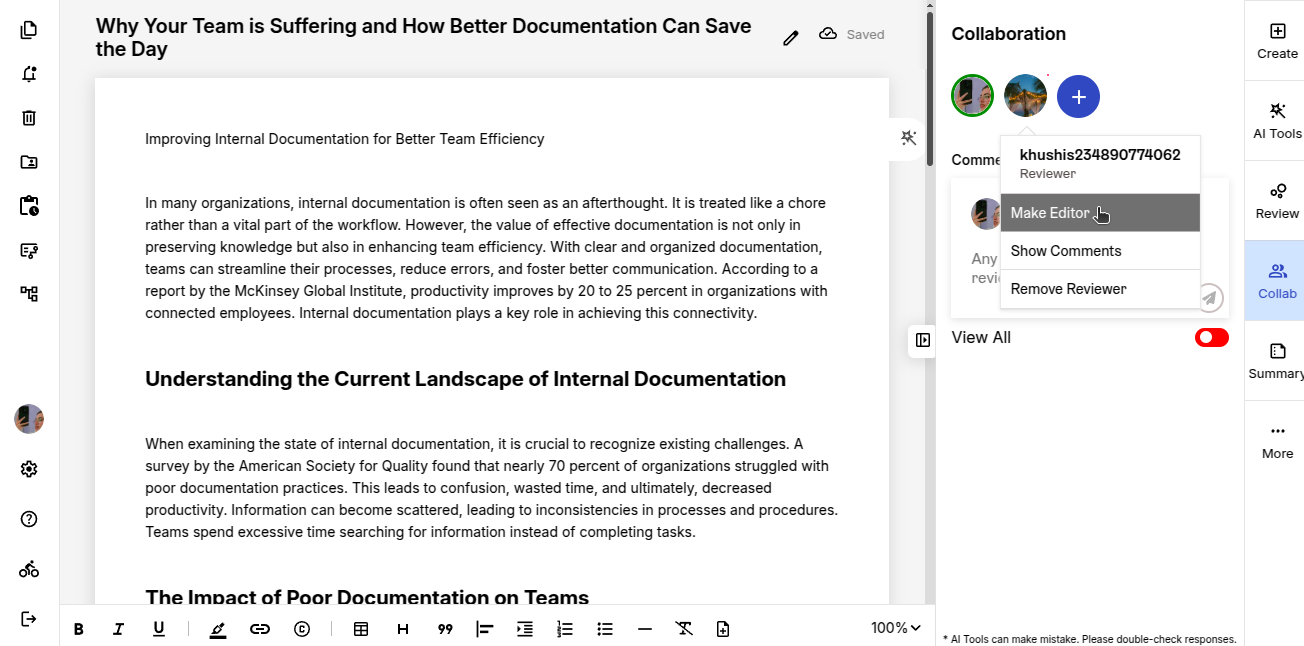 Prooflex screenshot